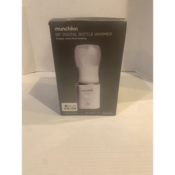 Munchkin 98° Digital Bottle Warmer Perfect Temperature New/Open Box GREAT SHAPE - Picture 6 of 8